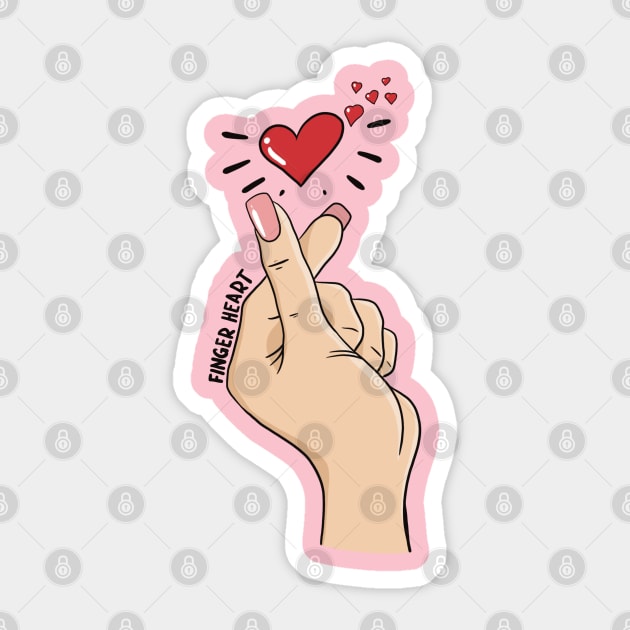 Crossed fingers Sticker by TeslaComics